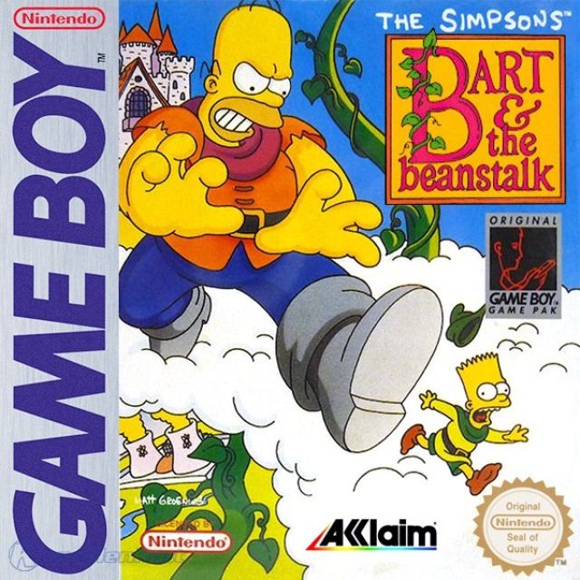 Cover Bart and the Beanstalk - GameBoy