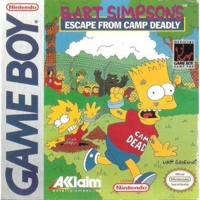 Cover Bart Simpson's Escape from Camp Deadly