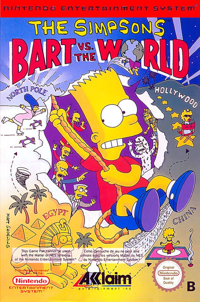 Cover Bart vs. the World