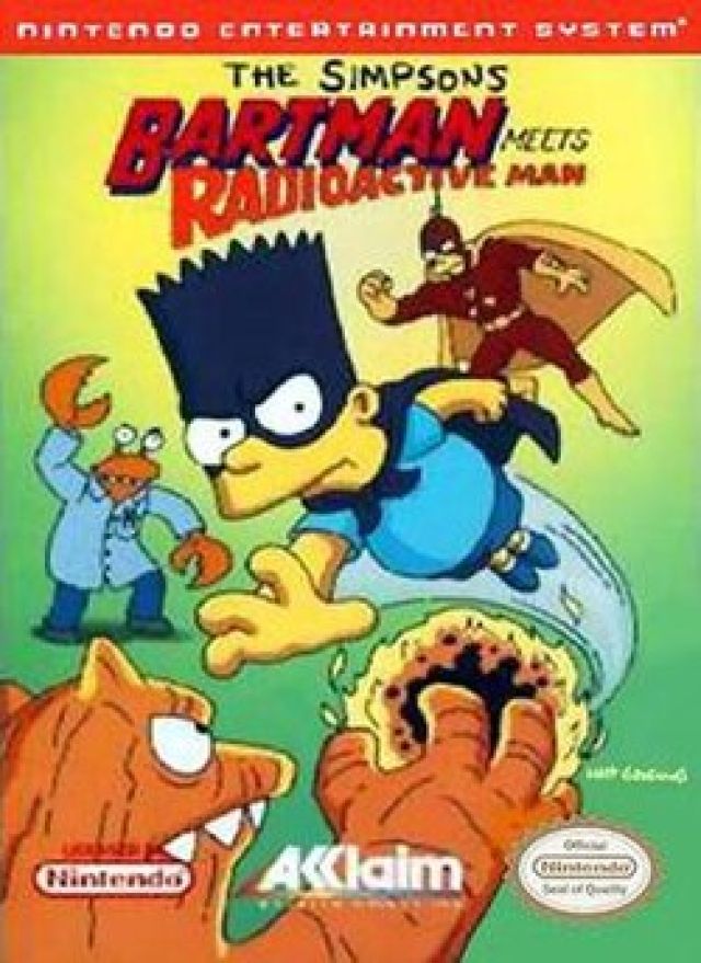 Cover Bartman meets Radioactive Man