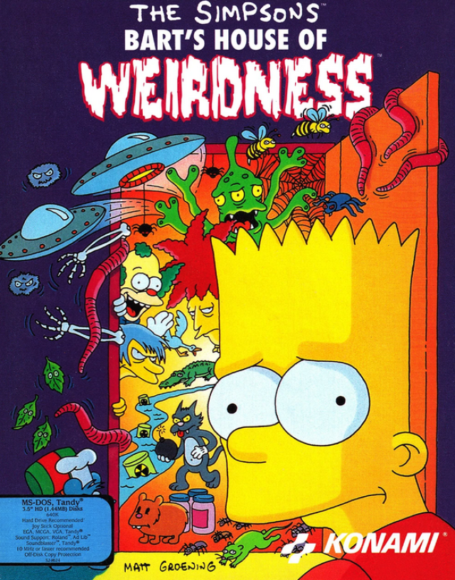 Cover Bart's House of Weirdness