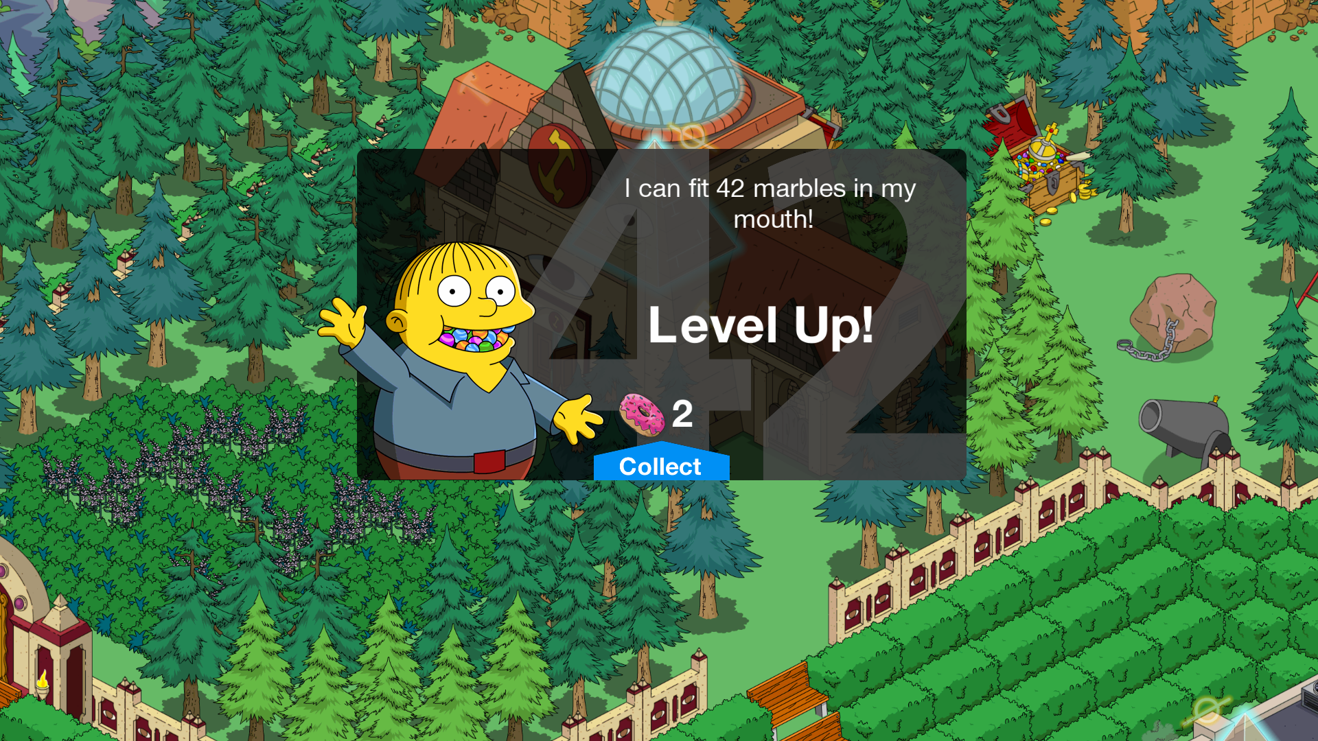 Level 42 - Update für Die Simpsons: Springfield / Tapped Level 42 - Update für Die Simpsons: Springfield / Tapped