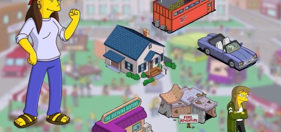 Level 54-Update für Die Simpsons: Springfield / Tapped Out