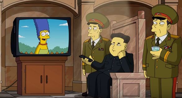 Marge Simpson nominiert Kim Jong Un bei Ice Bucket Challenge Marge Simpson nominiert Kim Jong Un bei Ice Bucket Challenge