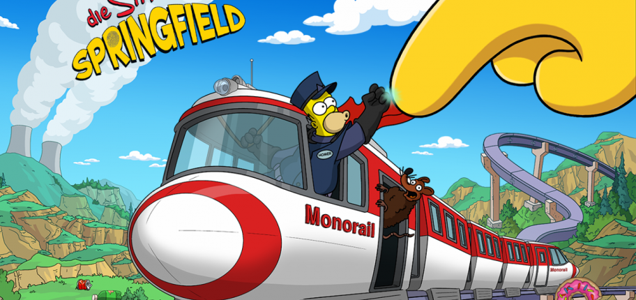 Monorail - Update für Die Simpsons: Springfield / Tapped Out