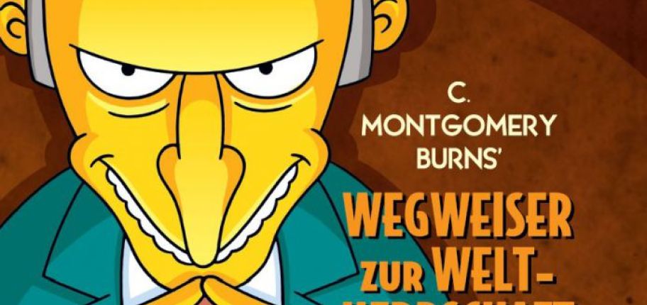 Neues Buch: Burns Wegweiser zur Weltherrschaft