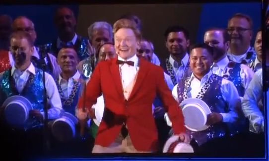 Conan O'Brien in Hollywood Bowl Show Conan O'Brien in Hollywood Bowl Show