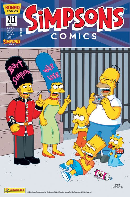 Neu im Handel: Simpsons Comic Nr. 211 Neu im Handel: Simpsons Comic Nr. 211