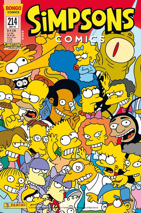 Neu im Handel: Simpsons Comic Nr. 214 Neu im Handel: Simpsons Comic Nr. 214