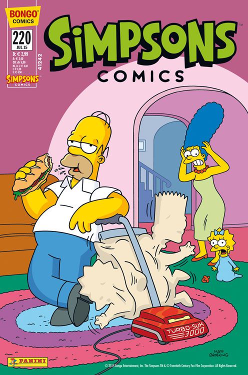 Neu im Handel: Simpsons Comic Nr. 220 Neu im Handel: Simpsons Comic Nr. 220