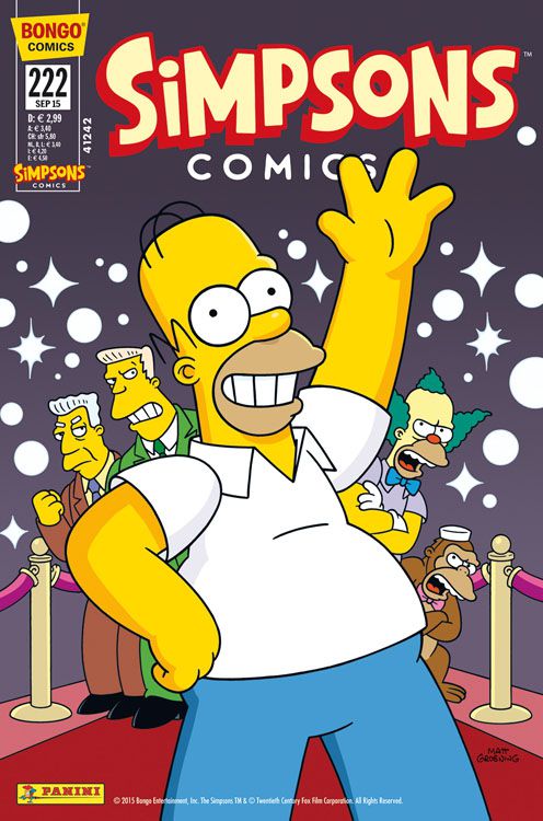 Neu im Handel: Simpsons Comics Nr. 222 Neu im Handel: Simpsons Comics Nr. 222