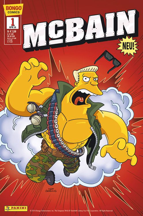 Neu im Handel: Simpsons Comics präsentiert McBain Neu im Handel: Simpsons Comics präsentiert McBain