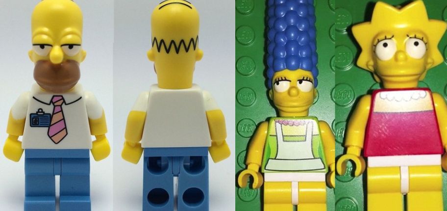 Simpsons-Lego-Figuren bei eBay aufgetaucht