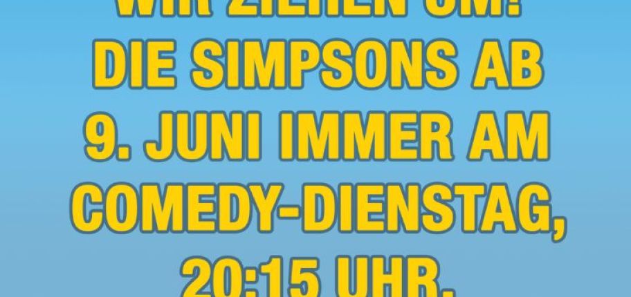 Simpsons-Primetime zukünftig am Dienstag