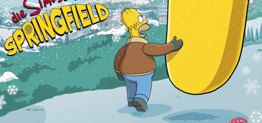 Weihnachts-Update für Die Simpsons: Springfield / Tapped Out