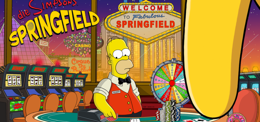 Casino - Update für Die Simpsons: Springfield / Tapped