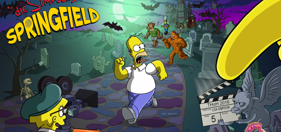 Halloween - Update für Die Simpsons: Springfield / Tapped Out