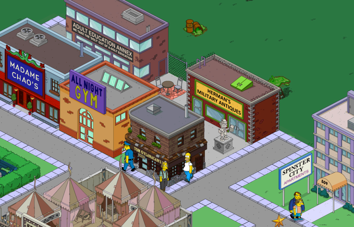 St. Patricks Day - Update für Die Simpsons: Springfield / Tapped St. Patricks Day - Update für Die Simpsons: Springfield / Tapped