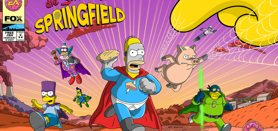 Superhelden - Update für Die Simpsons: Springfield / TappedOut