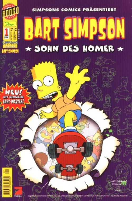 Bart Simpson Comic Nr. 1