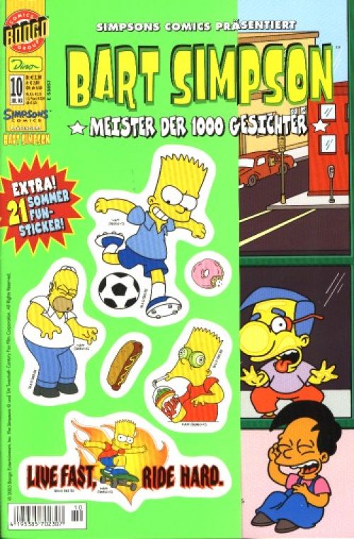 Bart Simpson Comic Nr. 10