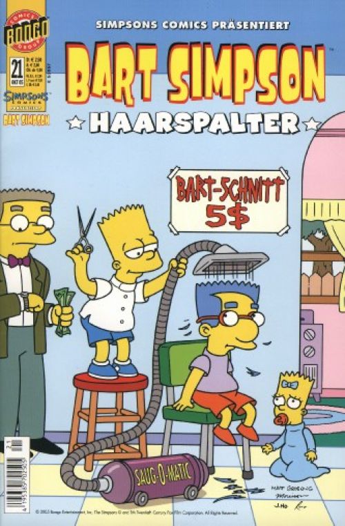 Bart Simpson Comic Nr. 21