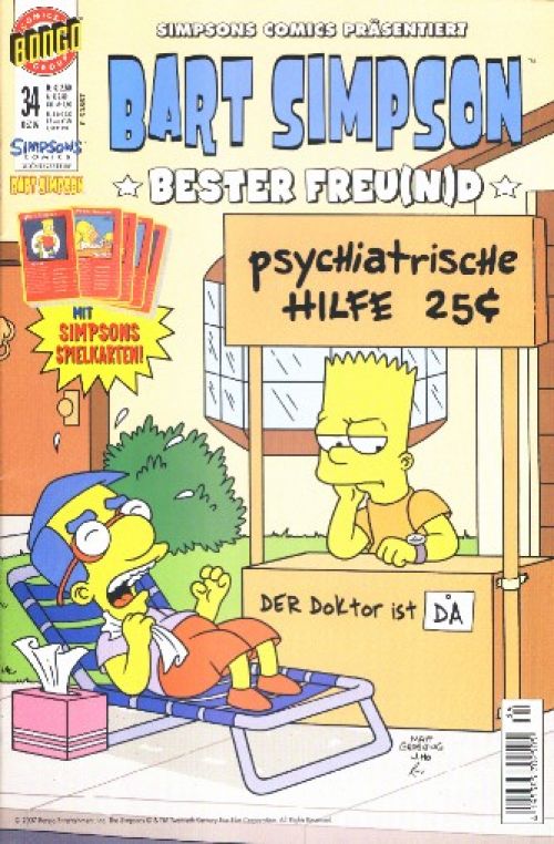 Bart Simpson Comic Nr. 34