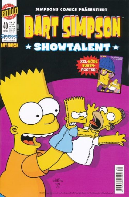 Bart Simpson Comic Nr. 40