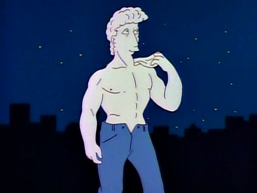 Zu viel Nacktheit: Die David-Statue in Springfield muss Jeans anziehen.