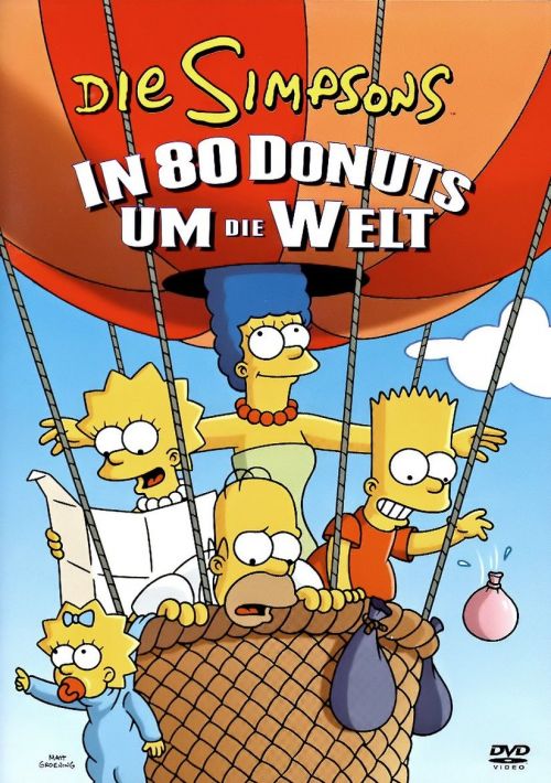 Die Simpsons: In 80 Donuts um die Welt Cover