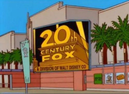 Schon 21 Jahre zuvor, wussten die Simpsons, dass sie irgendwann zum Disney-Konzern gehören würden.