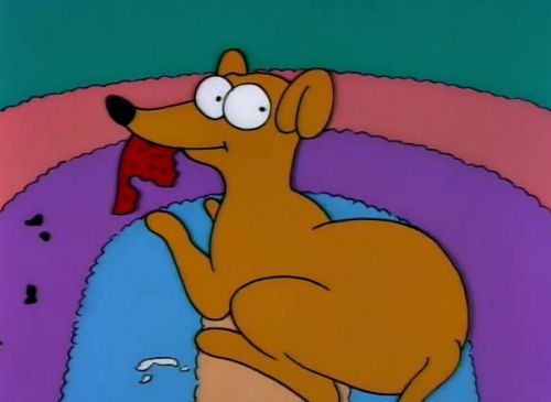 Der Hund der Simpsons: Knecht Ruprecht