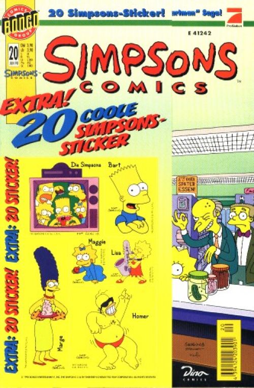 Simpsons Comic Nr. 20