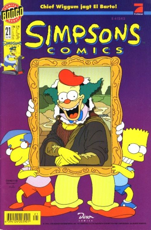 Simpsons Comic Nr. 21