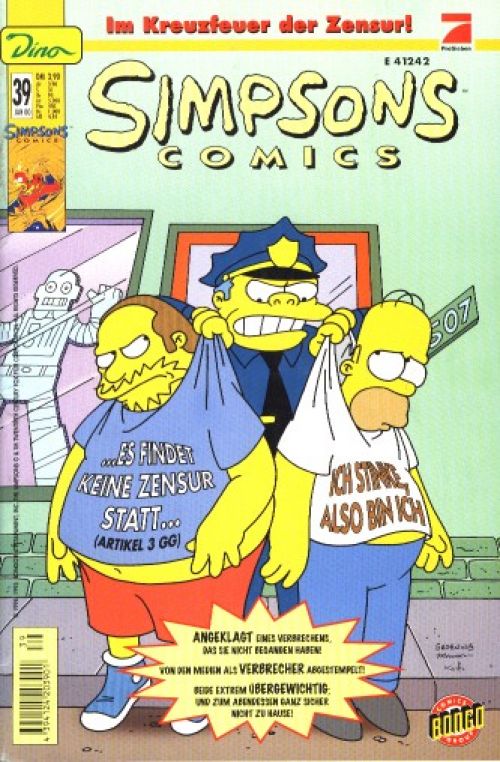 Simpsons Comic Nr. 39
