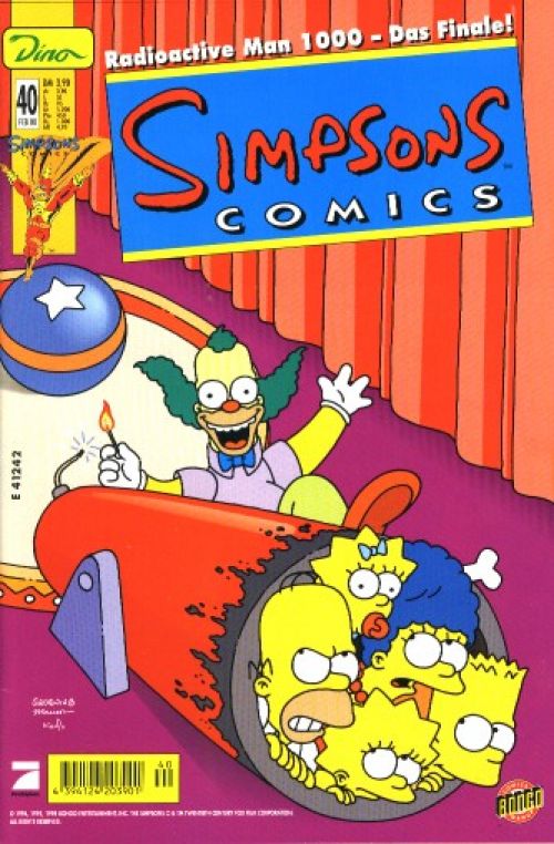 Simpsons Comic Nr. 40