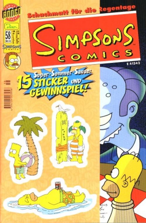 Simpsons Comic Nr. 58