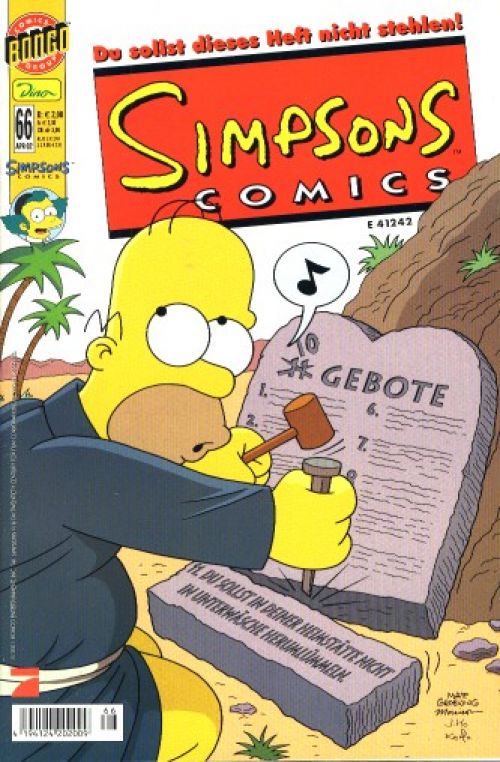 Simpsons Comic Nr. 66