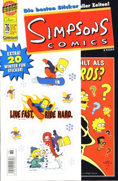 Simpsons Comic Nr. 76