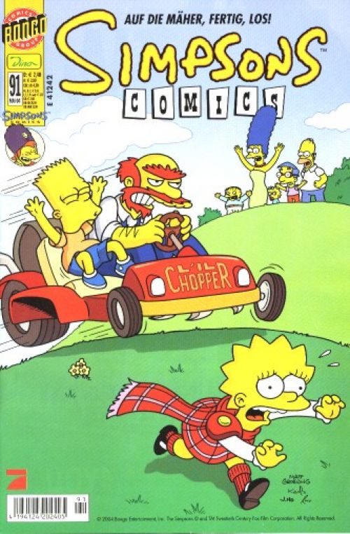 Simpsons Comic Nr. 91