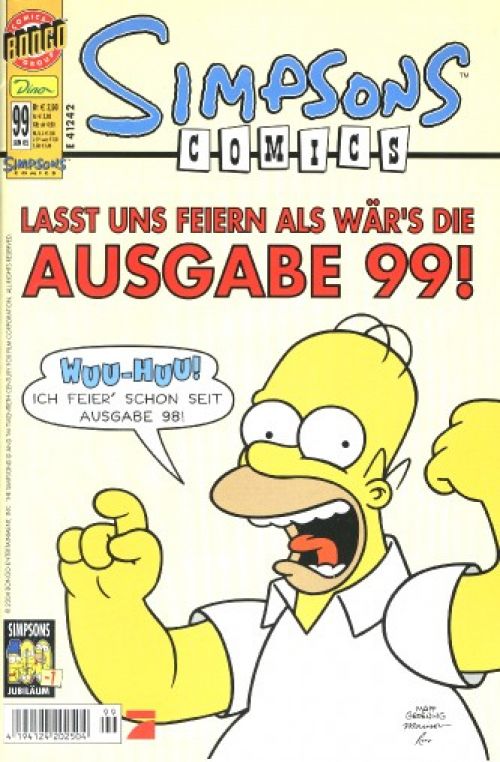 Simpsons Comic Nr. 99