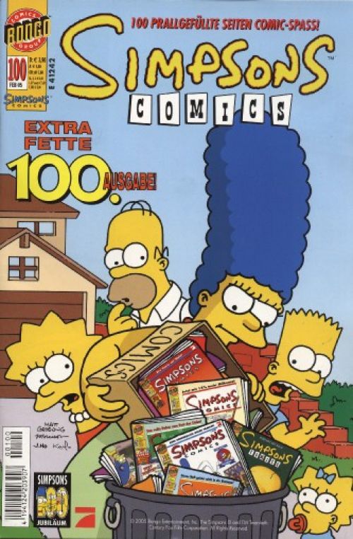 Simpsons Comic Nr. 100