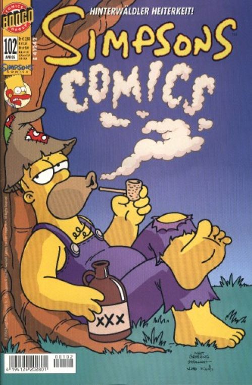 Simpsons Comic Nr. 102