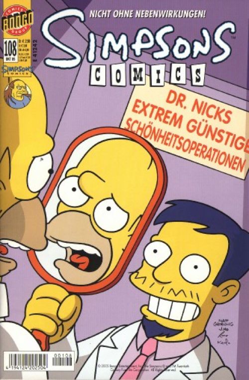 Simpsons Comic Nr. 108