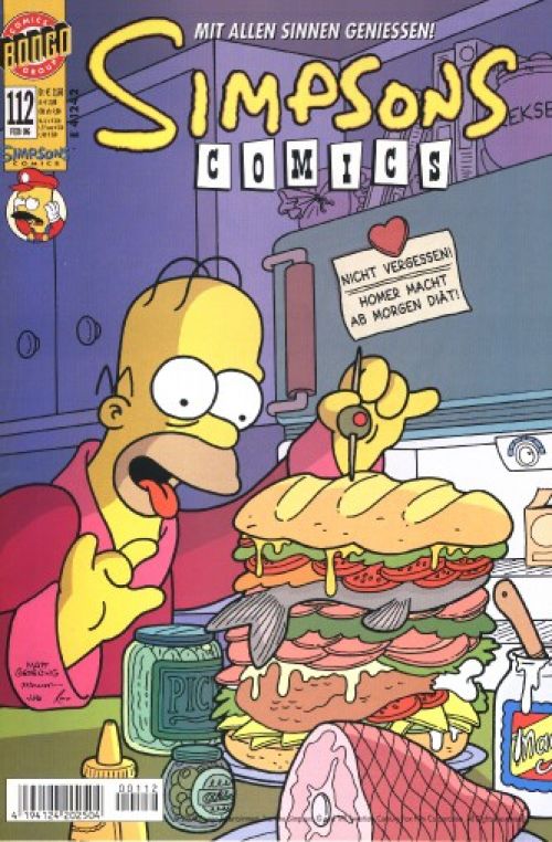 Simpsons Comic Nr. 112