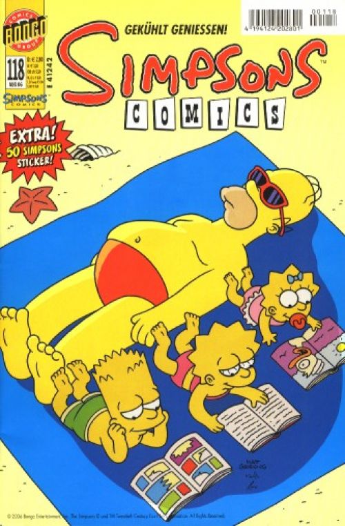Simpsons Comic Nr. 118