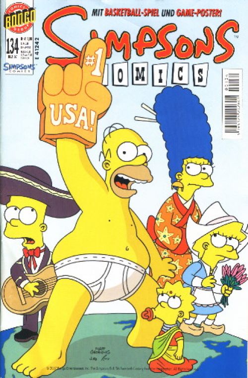 Simpsons Comic Nr. 134