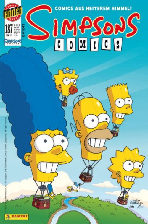 Simpsons Comic Nr. 187