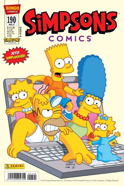 Simpsons Comic Nr. 190