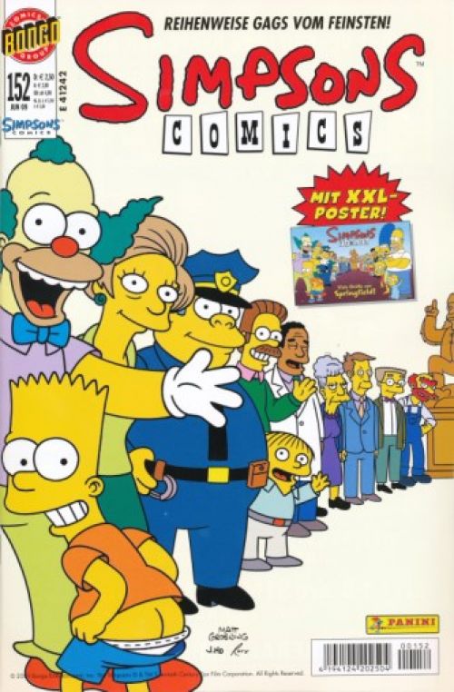 Simpsons Comic Nr. 152